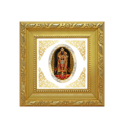 Ram Lalla | Divine Child Form of Lord Ram Royal Tabletop Photo Frame in 24K Gold Plated Foil