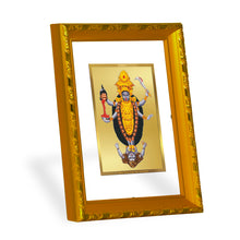Load image into Gallery viewer, DIVINITI 24K Gold Plated Maa Kali Wall Photo Frame For Home Decor, Tabletop, Gift, Puja (21.5 X 17.5 CM)
