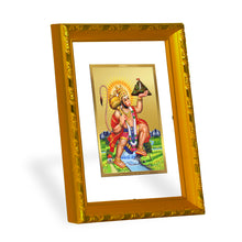 Load image into Gallery viewer, DIVINITI 24K Gold Plated Hanuman Ji Photo Frame For Home Decor, Tabletop, Festival Puja (21.5 X 17.5 CM)