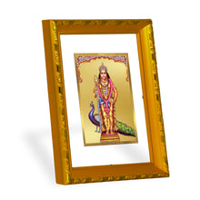 Load image into Gallery viewer, DIVINITI 24K Gold Plated Murugan Photo Frame For Home Wall Decor, Prayer, Festival (21.5 X 17.5 CM)
