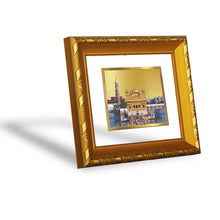 Load image into Gallery viewer, DIVINITI 24K Gold Plated Golden Temple Photo Frame For Home Decor, Luxury Gift, Festival (15.0 X 13.0 CM)
