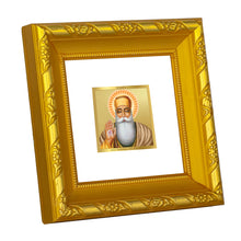Load image into Gallery viewer, DIVINITI 24K Gold Plated Guru Nanak Photo Frame For Living Room, TableTop, Prayer, Gift (10.8 X 10.8 CM)
