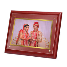Load image into Gallery viewer, Diviniti Photo Frame With Customized Photo Printed on 24K Gold Plated Foil| Personalized Gift for Birthday, Marriage Anniversary &amp; Celebration With Loved Ones| MDF Frame Size 3