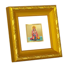 Load image into Gallery viewer, DIVINITI 24K Gold Plated Hanuman Ji Photo Frame For Home Decor, Gift, Puja Room (10.8 X 10.8 CM)
