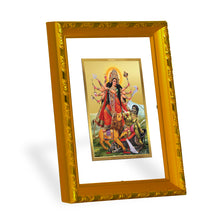 Load image into Gallery viewer, DIVINITI 24K Gold Plated Goddess Durga Photo Frame For Home  Decor, Festival, Puja (21.5 X 17.5 CM)
