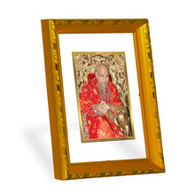 Load image into Gallery viewer, Diviniti Guruji Gold Plated Wall Photo Frame, Table Decor| DG Frame 103 Size 2 and 24K Gold Plated Foil| Religious Photo Frame Idol For Prayer, Gifts Items (21.5 CM X 17.5 CM) GJ8
