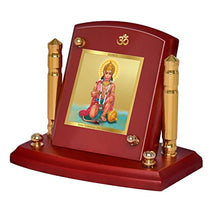 Load image into Gallery viewer, Diviniti 24K Gold Plated Hanuman Ji For Car Dashboard, Home Decor, Table, Puja Room (7 x 9 CM)
