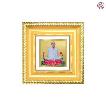 Saint Ram Thakur | Divine Mystic and Spiritual Master Tabletop Frame in 24K Gold Plated Foil