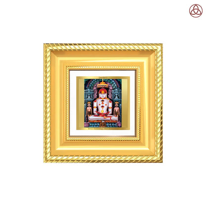 Adinath | Adishwara Tirthankara Rishabhanatha For Tabletop Frame in 24K Gold Plated Foil