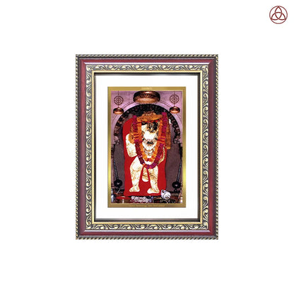 Mehandipur Balaji | Divine Hanuman of Healing and Protection Wall & Tabletop Photo Frame in 24K Gold Plated Foil