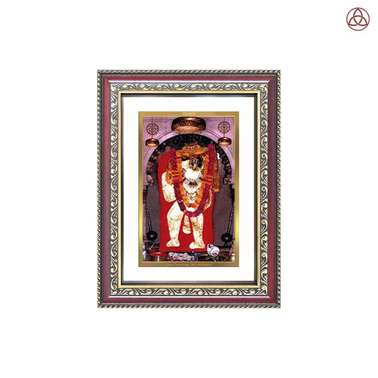 Mehandipur Balaji | Divine Hanuman of Healing and Protection Wall & Tabletop Photo Frame in 24K Gold Plated Foil
