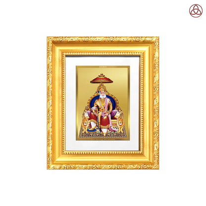 Maharaja Agrasen For Wall Hanging & Tabletop Frame in 24K Gold Plated Foil