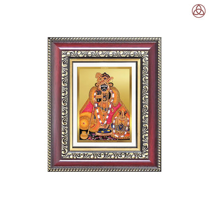 Bankey Bihari | Kunjbihari Tabletop Frame in 24K Gold Plated Foil