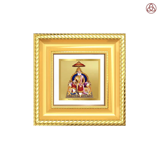 Maharaja Agrasen for Tabletop Frame in 24K Gold Plated Foil