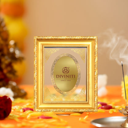 Diviniti 24K Gold Plated Table Top Frame for Home & Office Decor | Luxury Gift
