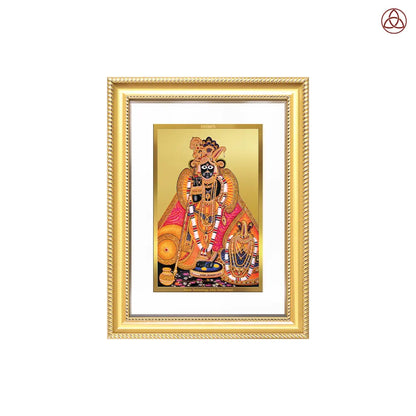 Banke Bihari | Kunjbihari Wall Photo Frame in 24K Gold Plated Foil
