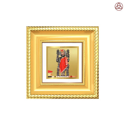 Dwarkadhish | Lord Krishna of Dwarka Tabletop Frame in 24K Gold Plated Foil