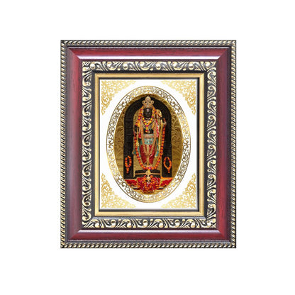 Diviniti 24K Gold Plated Ram Lalla (ROYAL) Divine Table Top Frame for Home Mandir & Office Decor | Luxury Spiritual Gift