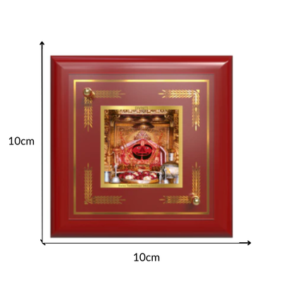 Salasar Balaji | Lord Hanuman of Salasar Dham Tabletop Frame in 24K Gold Plated Foil