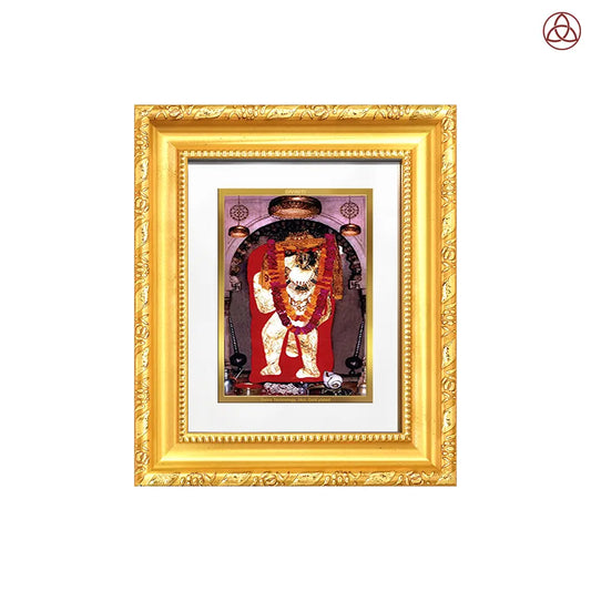 Mehandipur Balaji | Divine Hanuman of Healing and Protection Wall Hanging & Tabletop Frame in 24K Gold Plated Foil