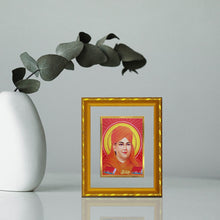 Load image into Gallery viewer, DIVINITI 24K Gold Plated Dayananda Saraswati Photo Frame For Home Wall Decor, Tabletop (21.5 X 17.5 CM)
