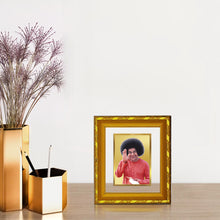 Load image into Gallery viewer, DIVINITI 24K Gold Plated Sathya Sai Baba Photo Frame For Home Wall Decor, Tabletop (15.0 X 13.0 CM)
