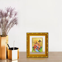 Load image into Gallery viewer, DIVINITI 24K Gold Plated Hanuman Ji God Photo Frame For Home Wall Decor, Puja Room (15.0 X 13.0 CM)