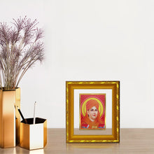 Load image into Gallery viewer, DIVINITI 24K Gold Plated Dayananda Saraswati Wall Photo Frame For Home Decor Showpiece (15.0 X 13.0 CM)