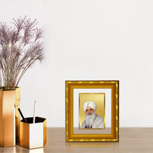 Load image into Gallery viewer, DIVINITI 24K Gold Plated Radha Swami Spiritual Photo Frame For Home Decor, TableTop (15.0 X 13.0 CM)
