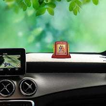 Load image into Gallery viewer, Diviniti 24K Gold Plated Shiv Parvati For Car Dashboard, Home Decor, Table Top, Puja, Gift (7 x 9 CM)
