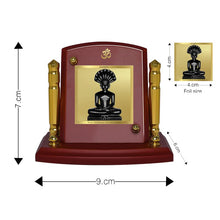 Load image into Gallery viewer, Diviniti 24K Gold Plated Parshvanatha For Car Dashboard, Home Decor &amp; Prayer (7 x 9 CM)

