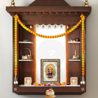 Lord Vishwakarma Divine Creator & Architect Sacred Success Royal Tabletop Frame in 24K Gold Plated Foil
