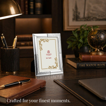 Diviniti Premium Silver Plated 5x7 Photo Frame