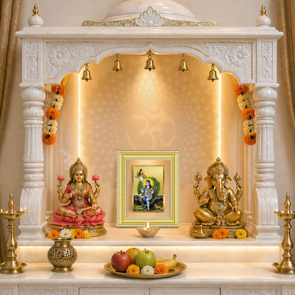 Diviniti 24K Gold Plated Baba Balak Nath Divine Wall and Table Top Frame for Home Mandir & Office Decor | Luxury Spiritual Gift