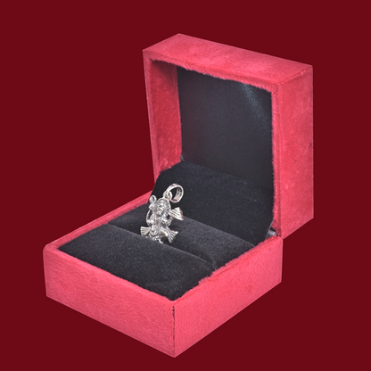 DIVINITI 925 Pure Silver Hanuman with Mountain Pendant for Men, Women & Kids Divine God Pendant for Birthday, Anniversary, Special Occasion Gift (2.3x1.8 CM 6 g)