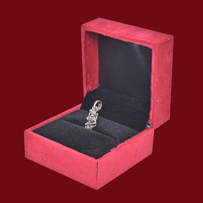 925 Pure Silver Hanuman Standing Pendant for Men, Women & Kids Divine God Pendant for Birthday, Anniversary, Special Occasion Gift (2x0.9 cm, 3g)