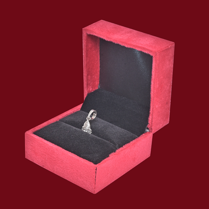 DIVINITI 925 Pure Silver Khatu Small Pendant for Men, Women & Kids Divine God Pendant for Birthday, Anniversary, Special Occasion Gift (1.4x0.9 CM 2 g)