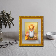 Load image into Gallery viewer, DIVINITI 24K Gold Plated Guru Nanak Photo Frame For Home Wall Decor, Tabletop, Gift (21.5 X 17.5 CM)