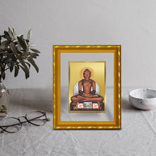 Load image into Gallery viewer, DIVINITI 24K Gold Plated Mahavira Wall Photo Frame For Home Decor, Prayer, Luxury Gift (21.5 X 17.5 CM)
