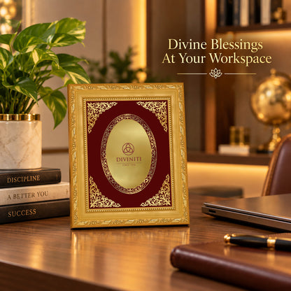 24K Gold-Plated Personalized Frame | Premium Gift Box | 16x13.5 CM