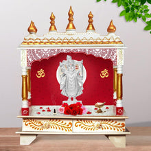 Load image into Gallery viewer, Diviniti 999 Silver Plated Shrinathji Idol for Home Decor Showpiece (25X11.5CM)
