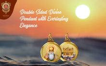 Load image into Gallery viewer, Diviniti 24K Double sided Gold Plated Pendant Gurunanak  &amp; Golden Temple|28 MM Flip Coin (1 PCS)
