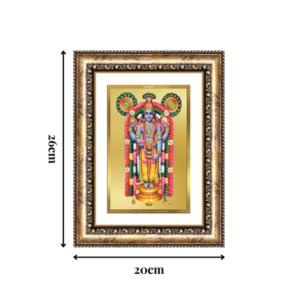 Diviniti 24K Gold Plated Guru Vayurappan (Classic) Sacred Sikh Wall Frame for Home Decor & Office Ambiance | Premium Spiritual Gift