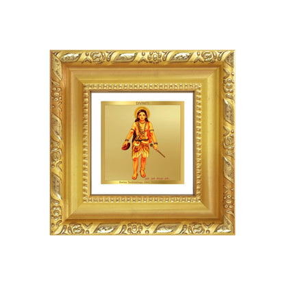 Baba Gorakhnath | Darshani For Tabletop Frame in 24K Gold Plated Foil