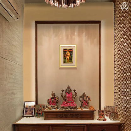 Baba Gorakhnath | Darshani for Wall Photo Frame in 24K Gold Plated Foil