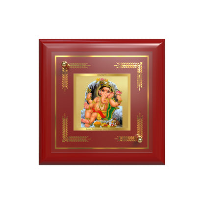Bal Ganesha | Bal Ganapati|Baby Ganapati| For Tabletop Frame in 24K Gold Plated Foil