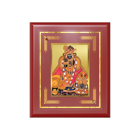 Banke Bihari | Kunjbihari Wall & Tabletop Frame in 24K Gold Plated Foil