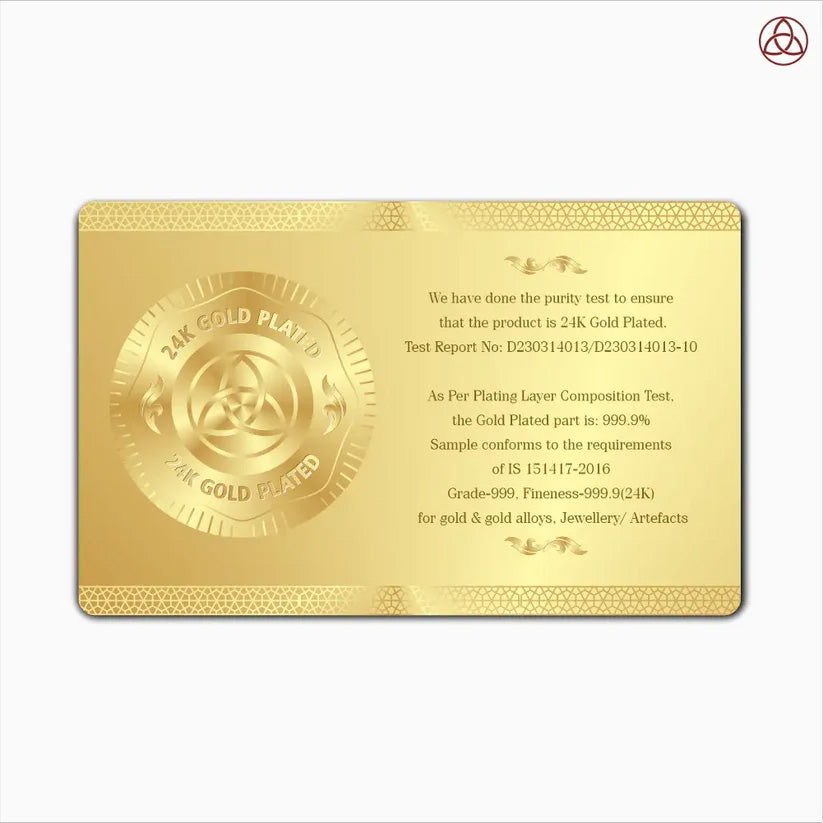 Diviniti 24K Gold Plated Padmavati And Balaji |Divine Table Top Royal Photo Frame for Home Mandir & Office Decor | Luxury Spiritual Gift