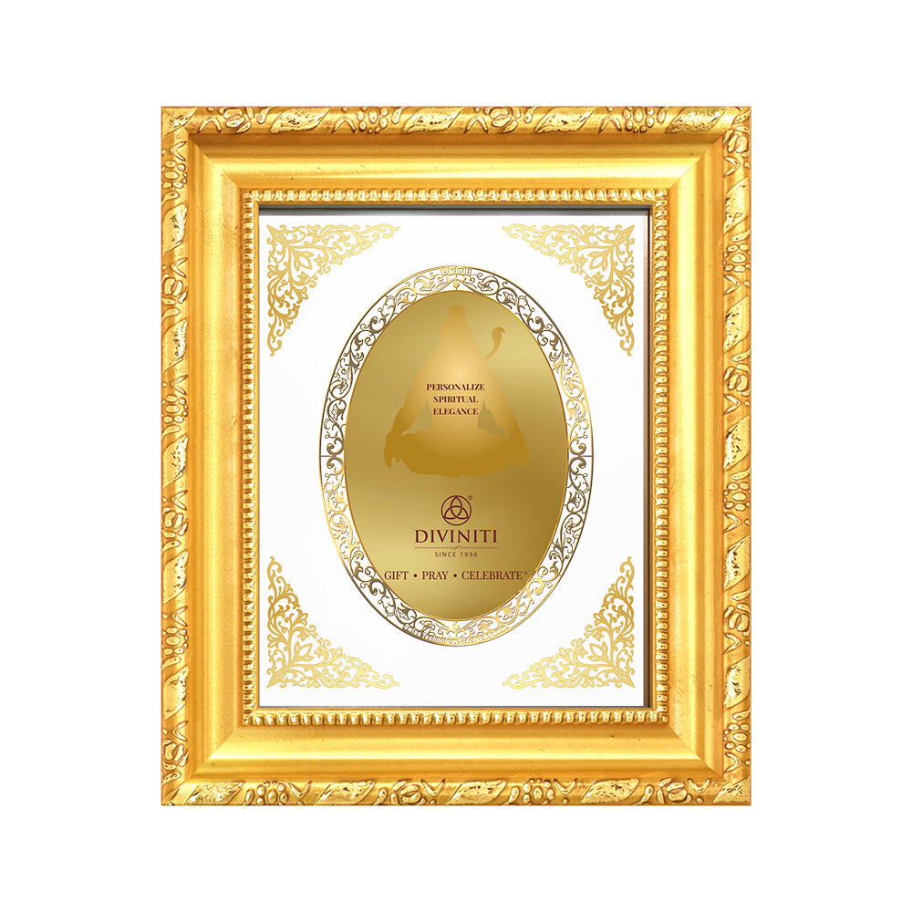 Diviniti 24K Gold Plated Table Top Frame for Home & Office Decor | Luxury Gift