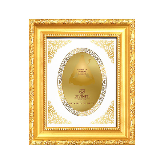 Diviniti 24K Gold Plated Table Top Frame for Home & Office Decor | Luxury Gift